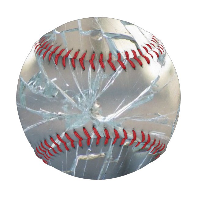Pelota De Béisbol ventana rota (Anverso)