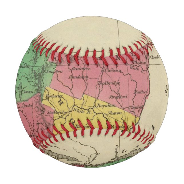 Pelota De Béisbol Vermont 10 (Anverso)