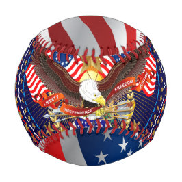 Pelota De Béisbol Veterano Patriótico