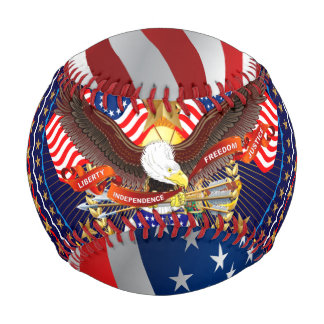 Pelota De Béisbol Veterano Patriótico