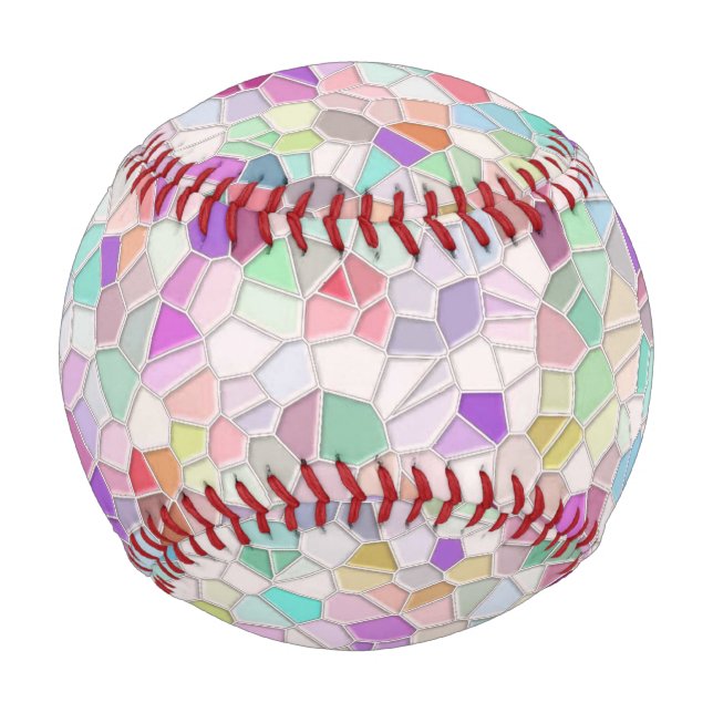 Pelota De Béisbol Vidrio de corte de bonito (Anverso)