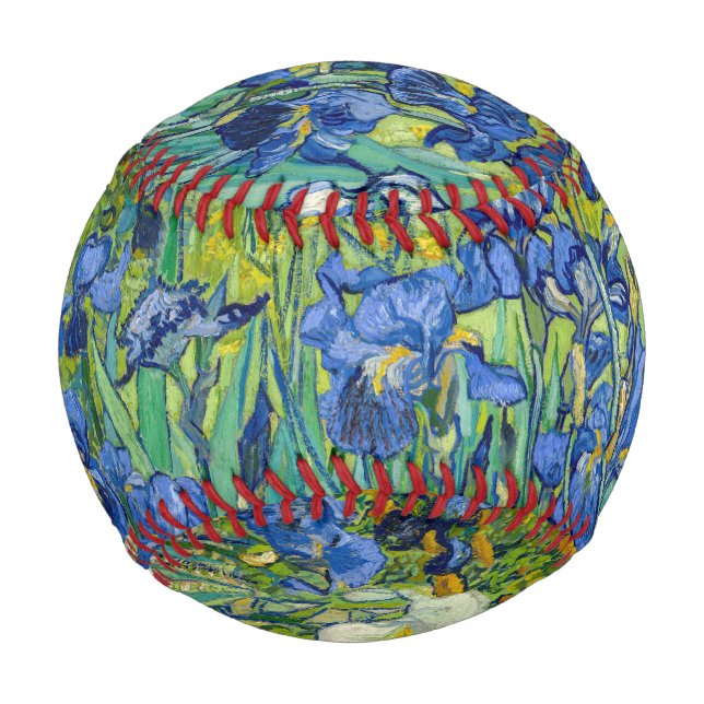 Pelota De Béisbol Vincent Van Gogh - Irises (Anverso)