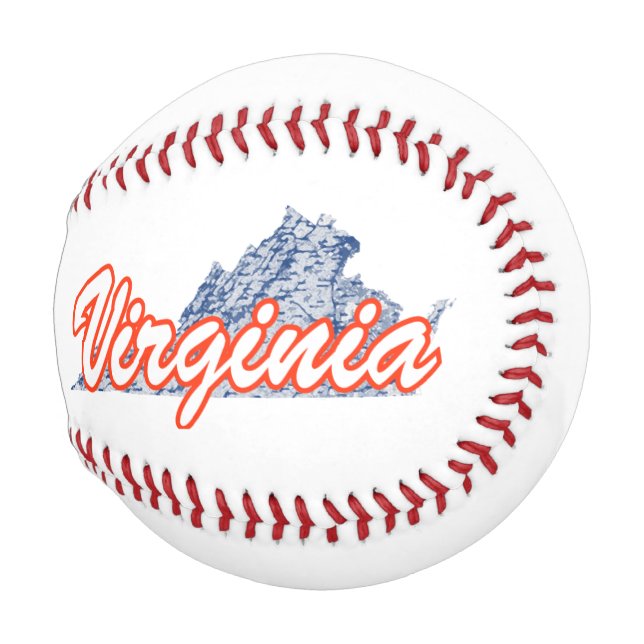 Pelota De Béisbol Virginia (Anverso derecho)