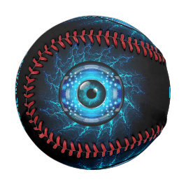 Pelota De Béisbol Vista de circuito cibernético de nombre personaliz
