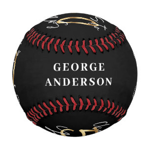Pelota De Béisbol vítores a 50 años de negro y oro moderno