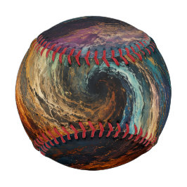 Pelota De Béisbol Vórtice Infinito | Abstracto