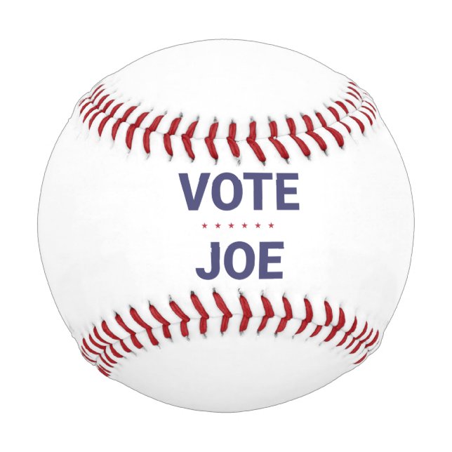 Pelota De Béisbol Vote Joe (elección de Estados Unidos 2020) (Anverso)