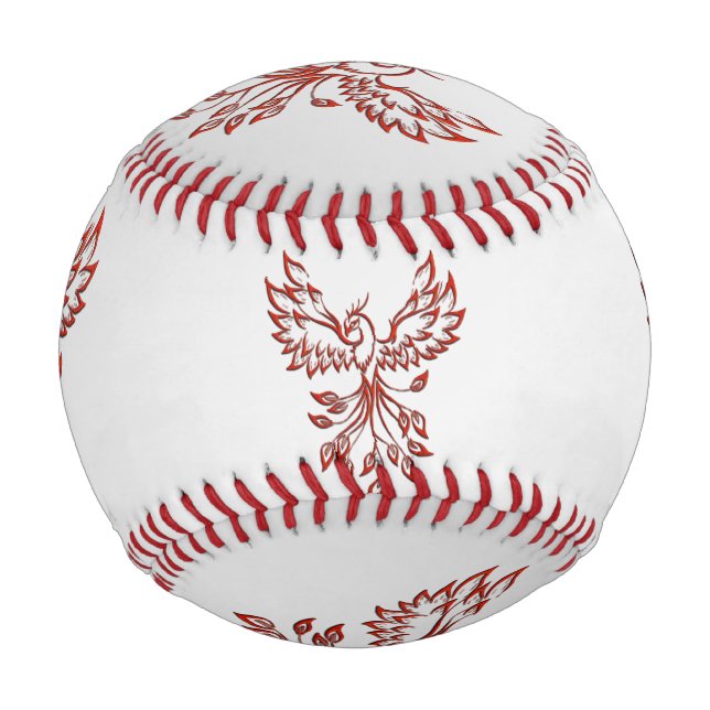 Pelota De Béisbol Vuelo de A Phoenix (Reverso)