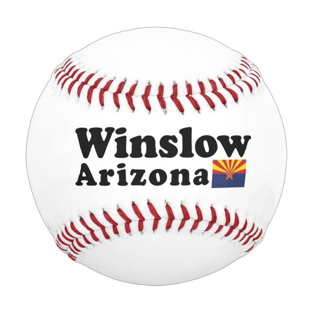 Pelota De Béisbol Winslow, Béisbol de Arizona (Anverso)