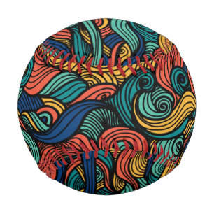 Pelota De Béisbol Wool Topped paisley