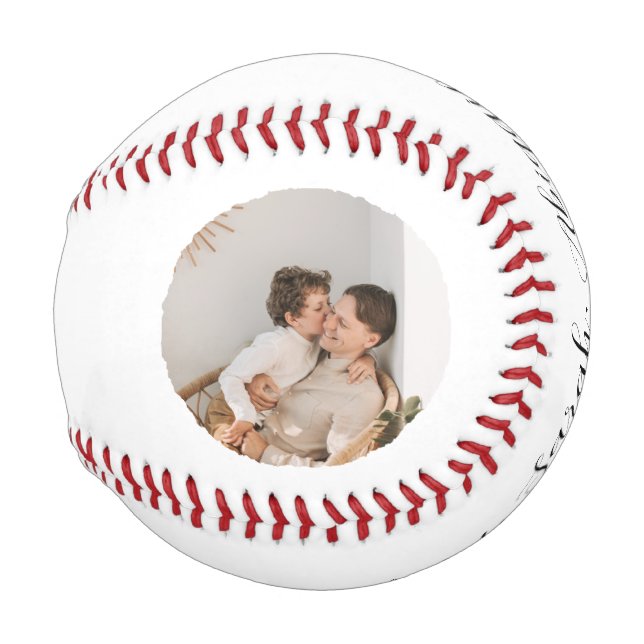 Pelota De Béisbol 'World's Greatest Dad' Father's Day, Birthday Gift (Anverso derecho)