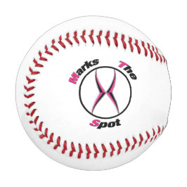 Pelota De Béisbol X marca el punto