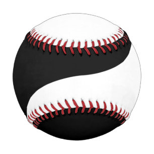 Pelota De Béisbol Yin y Yang Sides
