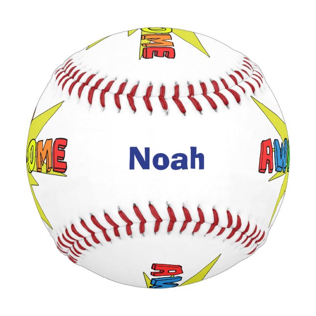 Pelota De Béisbol Yo asombroso (Anverso)