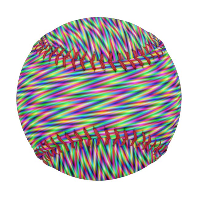 Pelota De Béisbol zig y zag (Anverso)