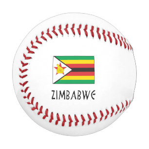 Pelota De Béisbol Zimbabue Bandera de Zimbabue Nombre Personalizado