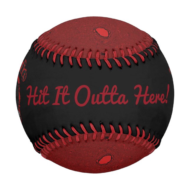 Pelota De Béisbol Zombie, Béisbol... ¡Échale un golpe aquí! (Reverso)