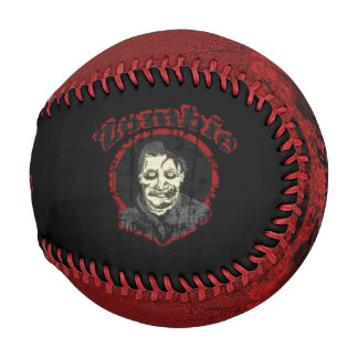 Pelota De Béisbol Zombie, Béisbol - Rojo y Negro 2