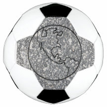 Pelota de Fútbol con textura de imagen gris de la 