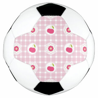 Pelota de fútbol de cerezo picnic