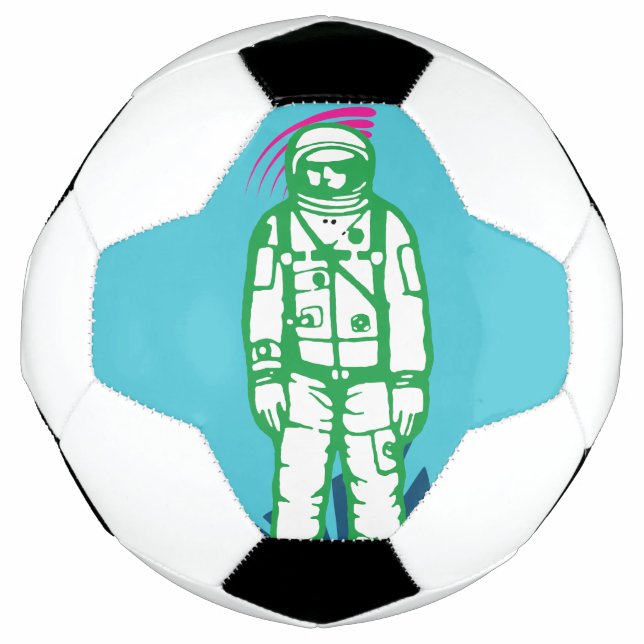 Pelota de fútbol de Spaceman (Anverso)