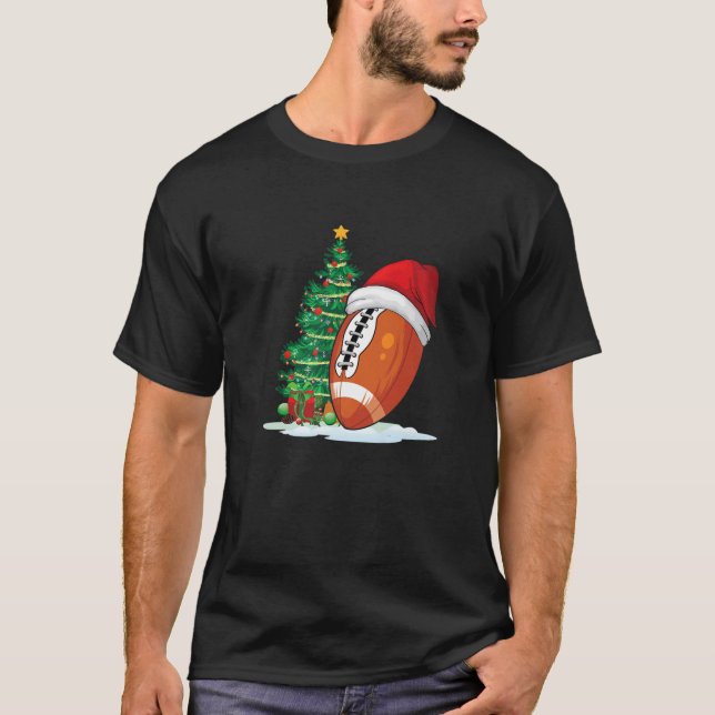 Pelota De Fútbol Navidades De Santa Hat Vestidos P (Anverso)