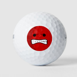 Pelota de golf agresiva