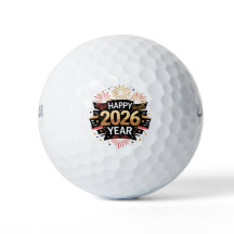 Pelota de Golf Año Nuevo 2026