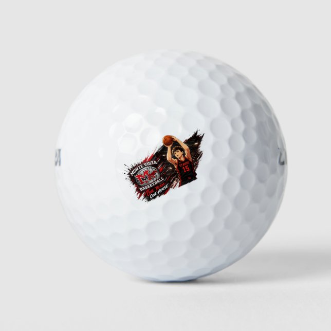 Pelota de Golf Baloncesto Monte Vista  (Anverso)