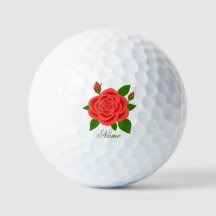 Pelota de Golf Callaway Supersoft Rosa Roja