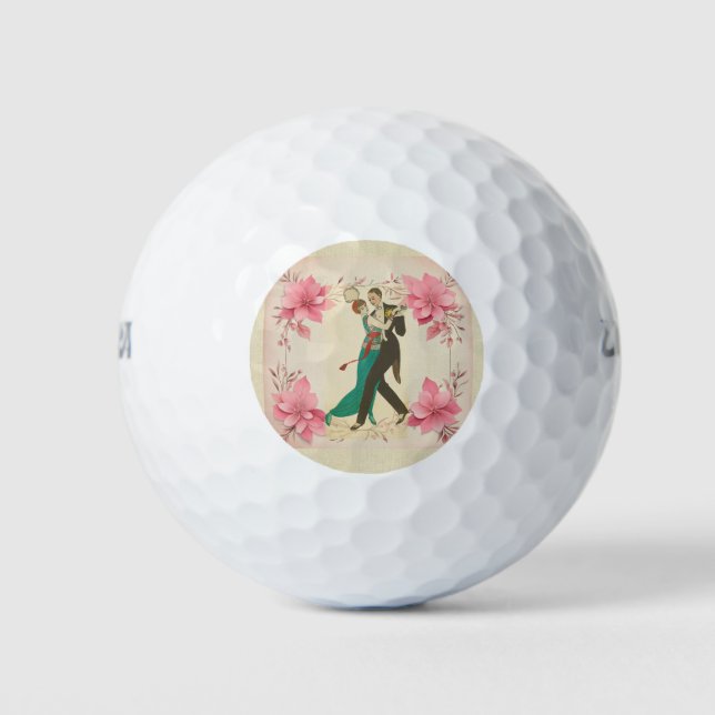 Pelota de Golf Carte Postale (Anverso)