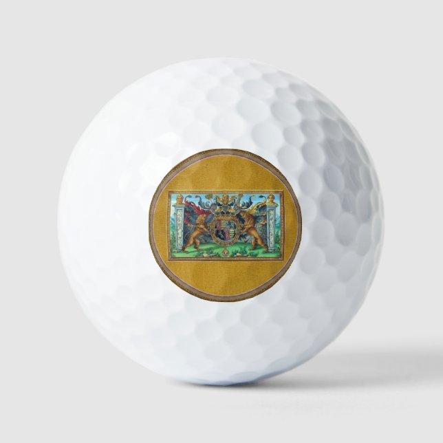 Pelota de golf "Coat of Arms" (Anverso)