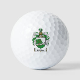 Pelota de golf con Escudo de Armas de Callahan
