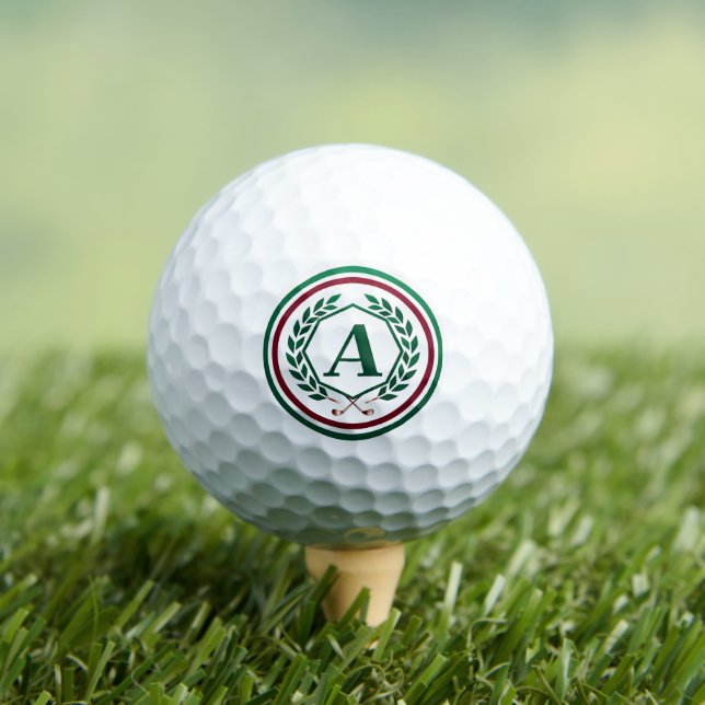 Pelota de Golf con Monograma Personalizado | Perso (Camiseta in situ)