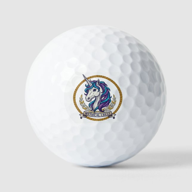 Pelota de Golf Cresta Mítica (Anverso)