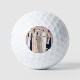 Pelota de golf de iconos de la moda