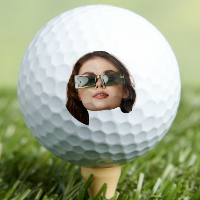 Pelota De Golf De Imagen, Pelota De Golf Con Cara, (Subido por el creador)