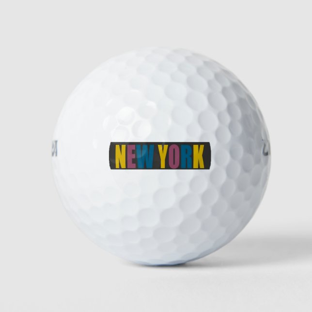 Pelota de golf de Nueva York (Anverso)