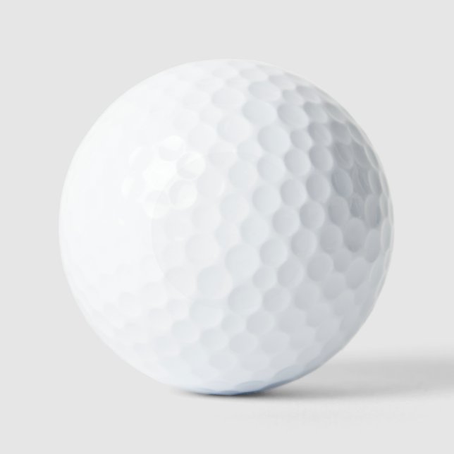 Pelota de Golf de Valor Personalizado (Anverso)