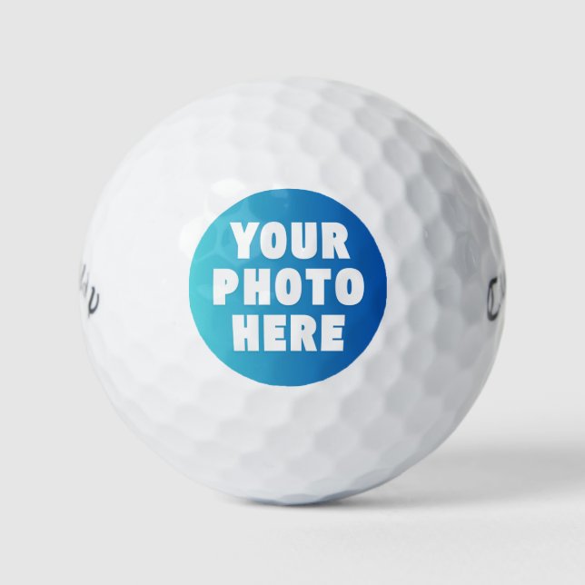 Pelota de Golf de Valor Personalizado (Anverso)