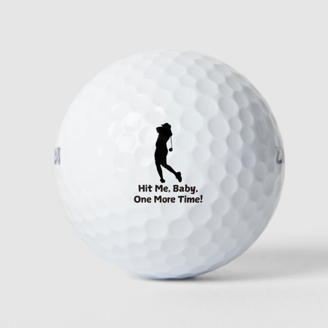 Pelota de Golf Divertida para Cada Golfista (Anverso)