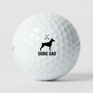 Pelota de golf Doberman Pinscher Dad Titleist Pro