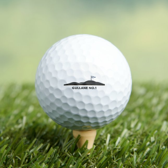 Pelota de golf Gullane Escocia (Camiseta in situ)