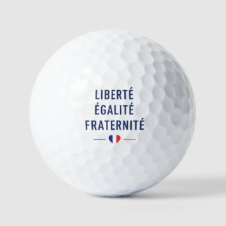 Pelota de Golf Liberté Égalité Fraternité | France