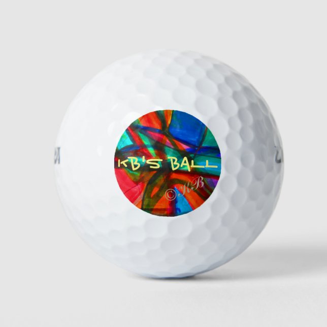 Pelota de golf personalizada (Anverso)