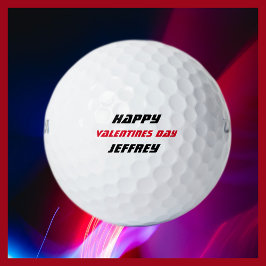 Pelota de golf personalizada, El día de San Valent