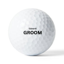 Pelota de Golf Personalizada Groom | Golf de Boda 
