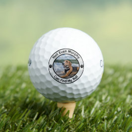 Pelota de golf personalizada - Mi perro no encuent