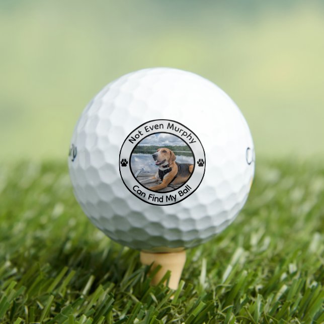 Pelota de golf personalizada - Mi perro no encuent (Camiseta in situ)