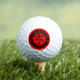 Pelota de golf real divertida personalizada